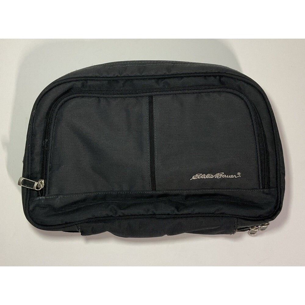 Eddie Bauer Black Hanging Travel/Waterproof Pockets